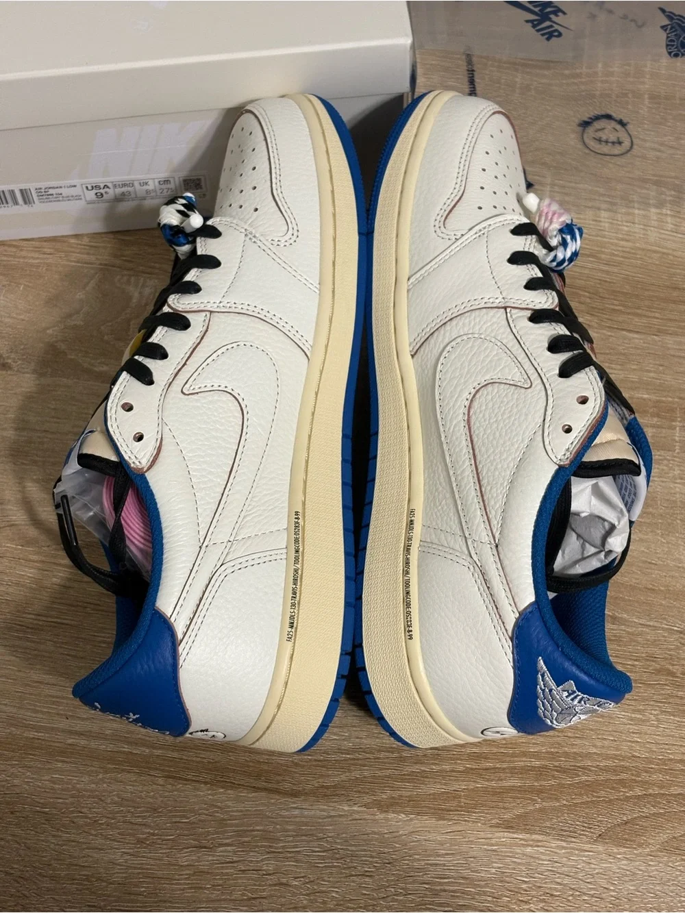 Jordan 1 low × Travis Scott Fragment 2.0